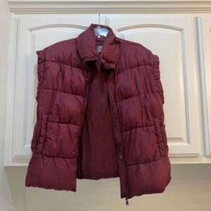 FP Movement by Free People Puffer Vest - Oxblood